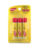 Carmex Medicated Lip Balm Sticks, Lip Moisturizer for Dry Lips - 3 Count - $3.79