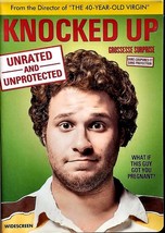 Knocked Up [dvd 2007] Seth Rogen, Katherine Heigl, Paul Rudd, Leslie Mann - $1.13