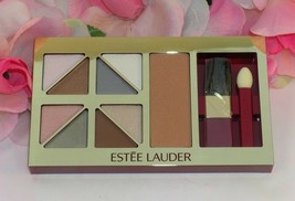 New Estee Lauder Pure Color Eye Shadow Cheek Blush Pallette Soft Neutral... - $22.99