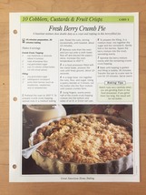 Great American Home Baking Recipe Cards (replacements) from 1992 set image 12