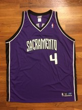 Authentic 2003 Reebok Sacramento Kings Chris Webber Road Purple Jersey 56 - $259.99
