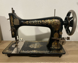 Singer Sewing Machine Treadle Cast Iron Base Dress Guard 