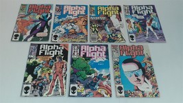 Alpha Flight Marvel Comics Vol. 1 No. 21 23 26 27 28 29 40 [Lot of 7] - $15.00
