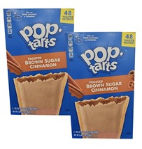 2 packs Pop-Tarts Brown Sugar Cinnamon 48 Ct. FREE SHIPPING - $32.63