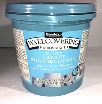 Suregrip 122 Wallcovering Adhesive, Clear, 1 qt., Zinsser, 69384