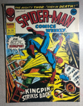SPIDER-MAN COMICS WEEKLY #106 (1975) Marvel Comics Iron Man Thor UK VG+ - $19.79