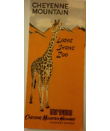 Vintage Travel Brochure - Broadmoor Cheyenne Mountain Lodge, Shrine, Zoo  - $7.95