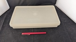 Vintage Tupperware Rectangular Bacon or Deli Cold Cut Keeper with