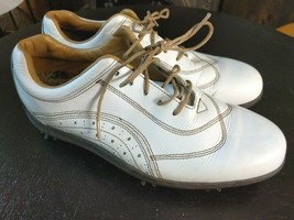 Foot Joy Lopro Collection Women's White Leather Golf Shoes Size 7 M - $24.70
