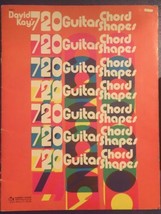 David Kay&#39;s 720 Guitars Chord Shapes, Hansen House, Soft Cover 25 Pages - $12.86