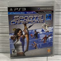 Sports Champions (Sony PlayStation 3, 2012) PS3 + Manual  Not For Resale CIB - $6.99