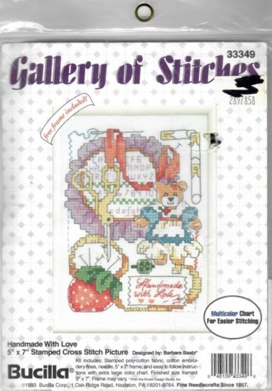 Bucilla Gallery of Stitches Handmade With and 21 similar items