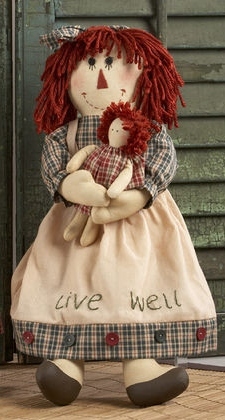 Primary image for Primitive Doll  40884- Rag Doll Live Well
