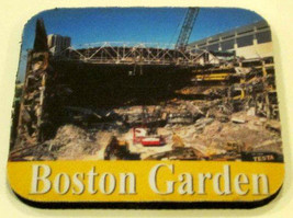 An item in the Sports Mem, Cards & Fan Shop category: Boston Garden Demolition Massachusetts Coaster SKU #1014