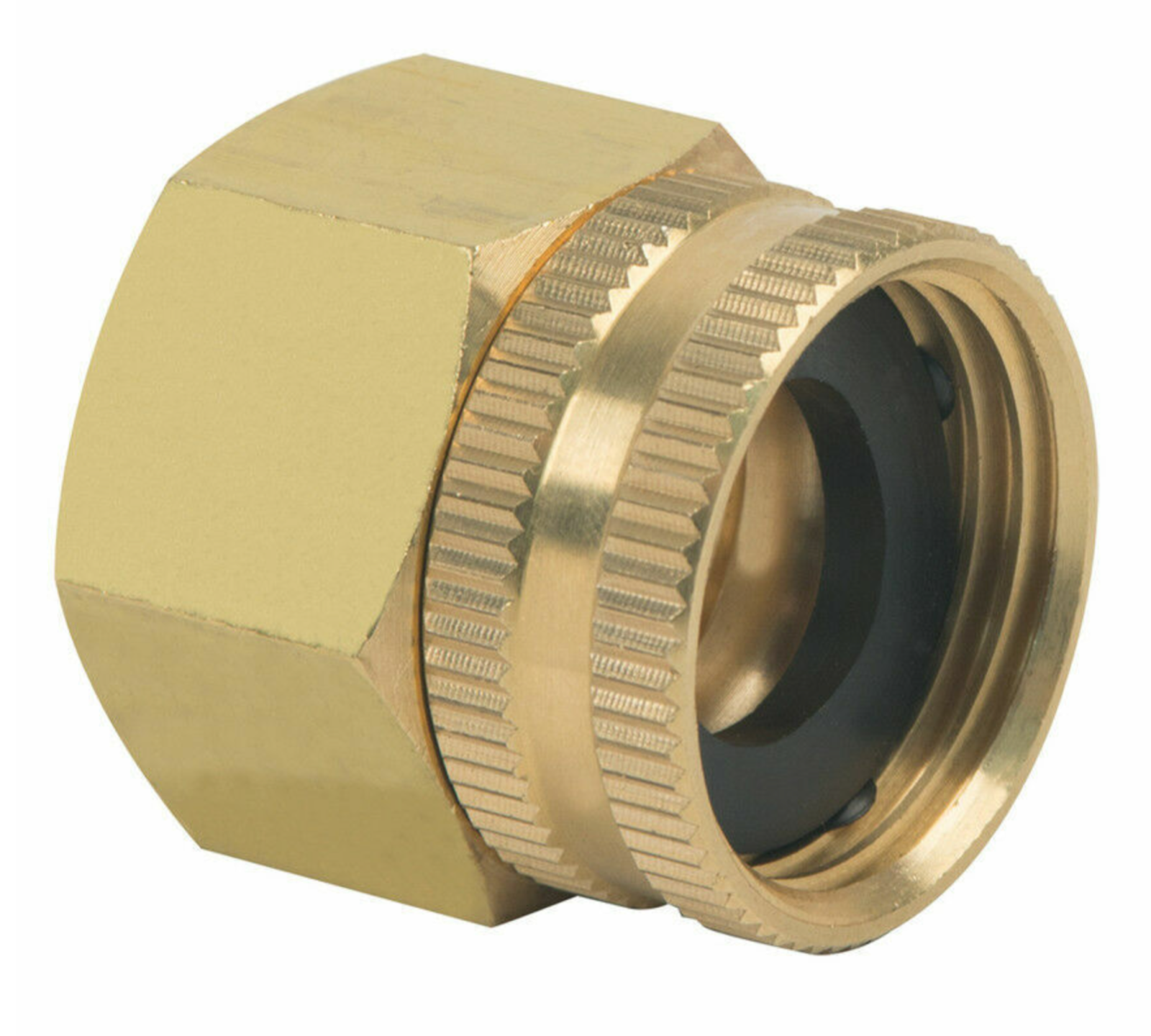 (Qty 10) 3/4in x 3/4in Threaded Female Swivel Garden Hose Adapter FIP