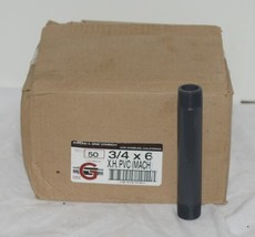 Edmund A Gray CO 775050210 3/4 x 6 Inch Threaded PVC Nipple Box of 50 - $69.99