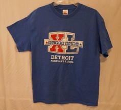 NFL Super Bowl XL Detroit 2006 Large T-Shirt - $19.99