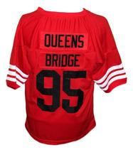 Queens Bridge #95 Shook Ones Hennessy New Men Football Jersey Red Any Size image 2