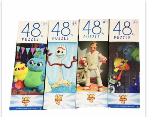 Disney Pixar Toy Story 4-Lot Of 4 Jigsaw Puzzles-48 Pieces Each- NEW - $21.48