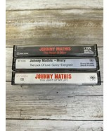Johnny Mathis Cassette Tapes Lot of 3 - $9.99