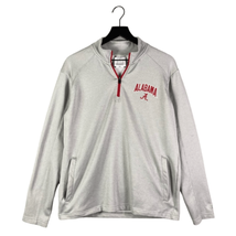 Champion Crimson Tide 1/4 Zip Jacket Alabama Pullover Size Medium NCAA F... - $26.73