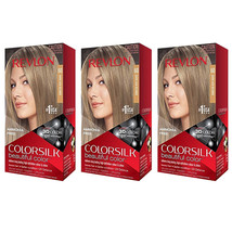 Pack of (3) New Revlon ColorSilk Permanent Color, Dark Ash Blonde 60 - $24.99