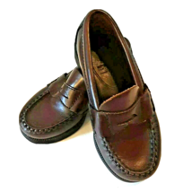 Boys 8 1/2 M Cordovan Brown Sperry Topsiders Loafers Shoes - $20.54