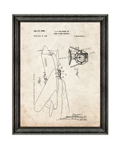 Smoke Screen Generator Patent Print Old Look with Black Wood Frame - $24.95+
