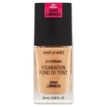 Wet n Wild Photo Focus Dewy Liquid Foundation Makeup, Bronze Beige * # 1111526 * - $7.69