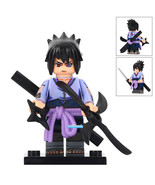 Sasuke Uchiha Anime Heroes Naruto Lego Compatible Minifigure Bricks - $2.99