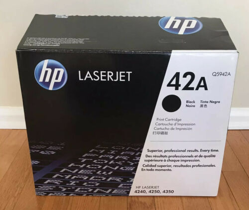 Primary image for NEW HP 504A CE250A Black Toner Cartridge Genuine OEM