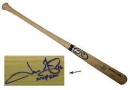 Jason Giambi signed Rawlings Pro Blonde Bat MVP 2000 (Athletics/Yankees/... - $136.95
