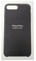 New OEM Genuine Apple Leather Case (  iPhone 8 Plus  &  iPhone 7 Plus ) Black Au - $24.99