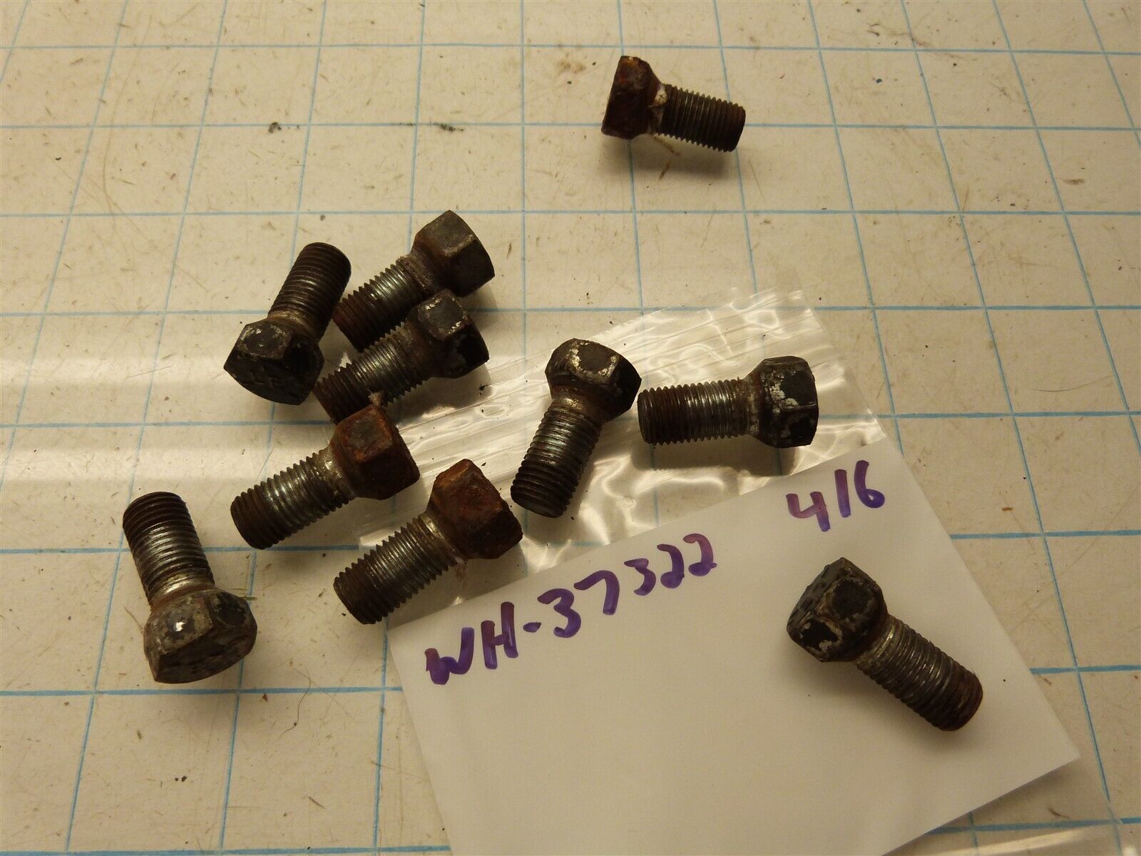 Wheel Horse 310 312 314 414 418 516 518 520 416-8 H Tractor Lug Nuts ...