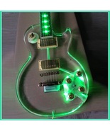 Acrylic LED Multi or One Color Rock n Roll Electric Guitar Clear Classic... - $889.16