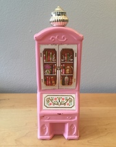 70s Avon Pink Armoire foaming bath oil bottle (Charisma)