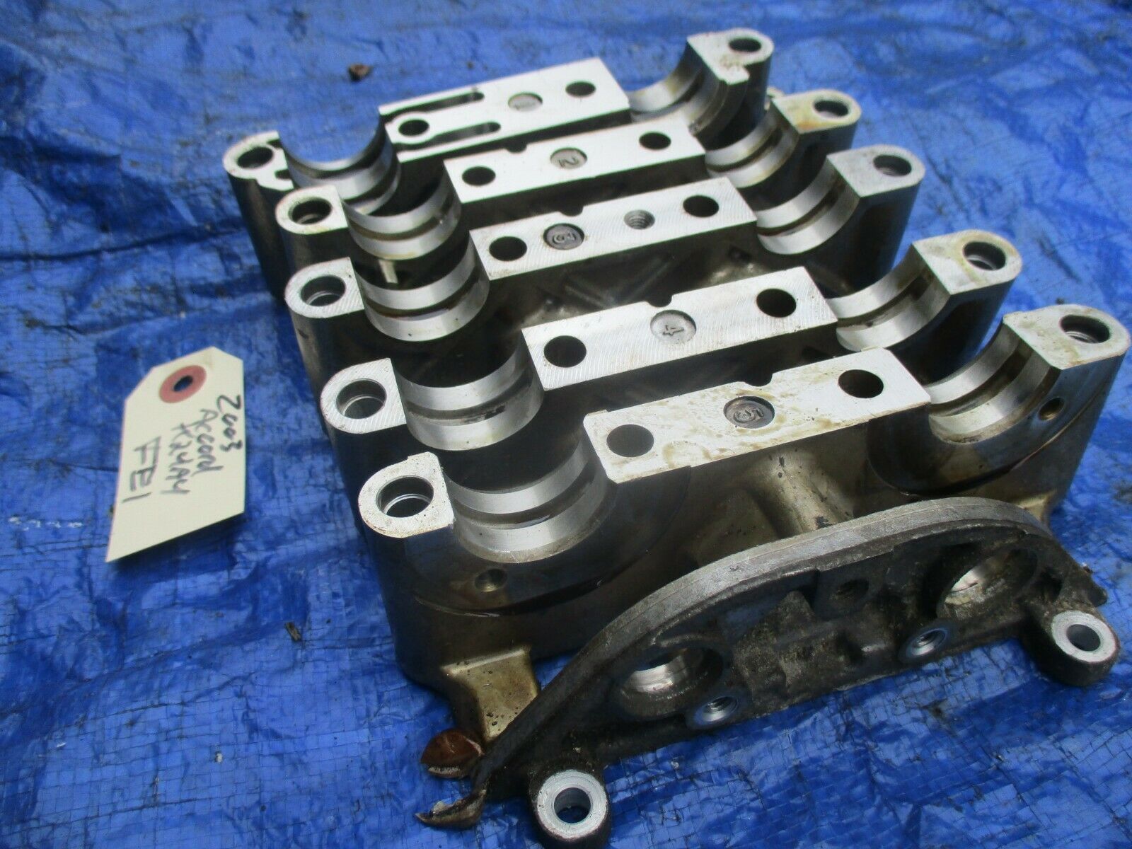 0306 Honda Accord K24A4 camshaft cam cap assembly set engine motor OEM K24 FE1 Car & Truck