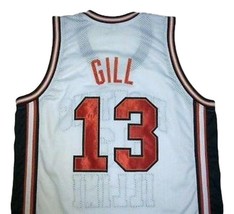 Kendall Gill Fighting Illinois College Basketball Jersey Sewn White Any Size image 5