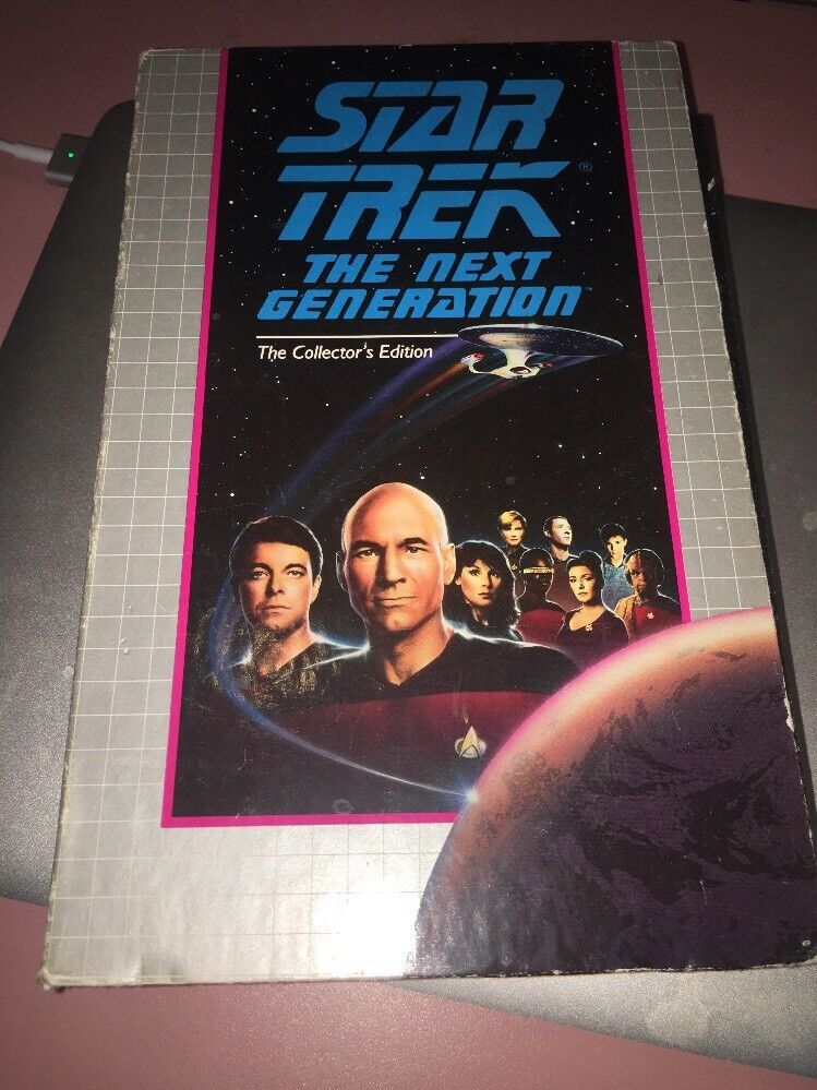 Star Trek Next Generation VHS Collector's Edition The Best Of Both ...