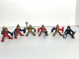 Fisher Price 1994 Great Adventures Castle Red Gold Black Knights  Lot of 6 - $39.60