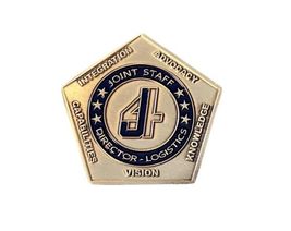 Joint Chiefs of Staff Director Logistics J4 Challenge Coin Advocacy Integration image 3