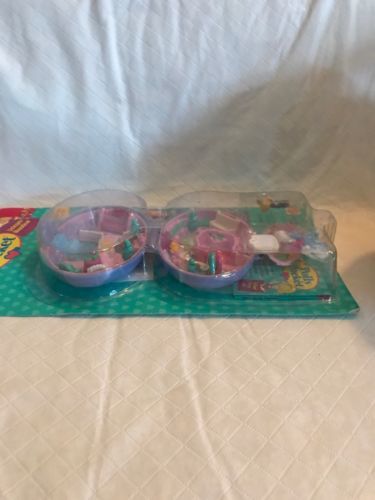 Bluebird Vintage Polly Pocket 1995 Unicorn Meadow Playset 