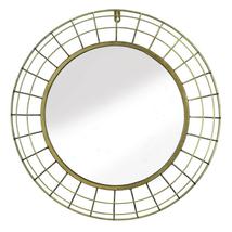 Golden Wire Dome Framed Wall Mirror - $93.58