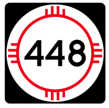 New Mexico State Road 448 Sticker R4186 Highway Sign Road Sign Decal - $1.45+