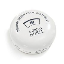 Gift for Nurse Paperweight"Behind Every Good Doctor, is a Great Nurse" - $36.99