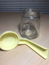Vintage 60s Federal Housewares Small Syrup/Honey Dispenser with yellow handle image 5