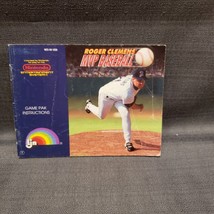 Nintendo NES Roger Clemens' MVP Baseball Instructions Manual Only !!! - $7.92