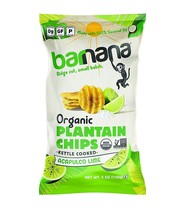 Barnana Organic Plantain Chips,-Paleo, Vegan, Organic Chips, 3-Pack 5 oz... - $32.95