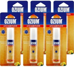 Ozium Air Cleaner 0.8 oz Spray, That New Car Smell 6-PACK