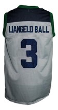Liangelo Ball #3 Chino Hills Huskies Basketball Jersey New Sewn Grey Any Size image 2